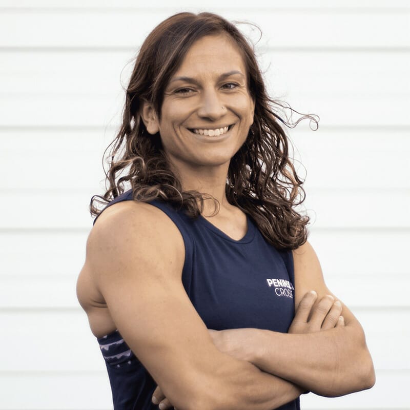 Stefanie coach at Peninsula CrossFit