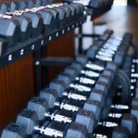 CrossFit Peninsula dumbbells